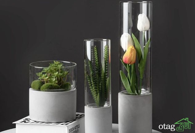 خرید 39 مدل بهترین گلدان شیشه ای جدید و شیک