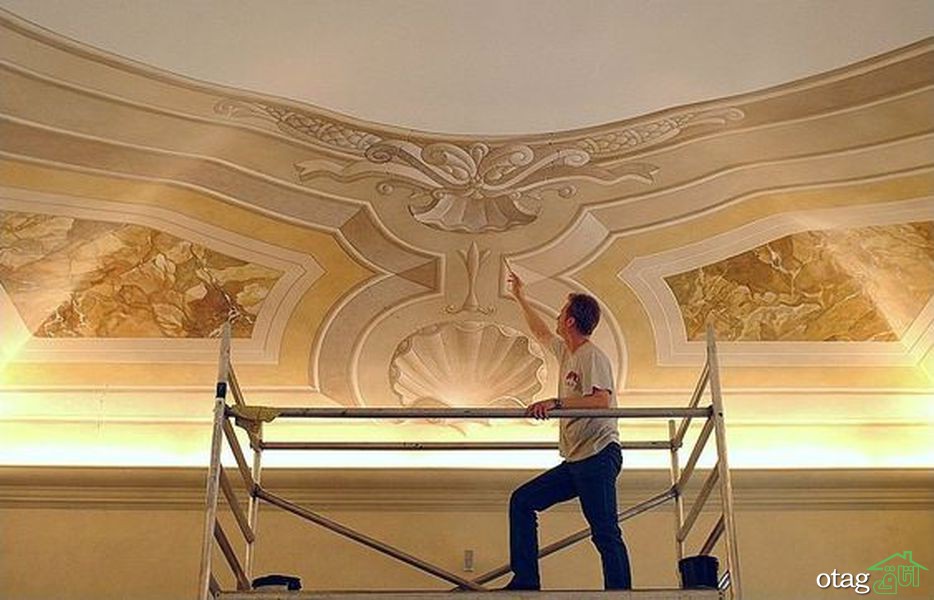 استفاده از نقاشی‌های رومی در طراحی داخلی