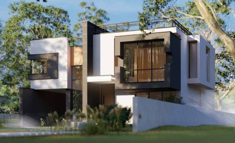 نقشه خانه دوبلکس ایرانی مدرن | پلان دو طبقه