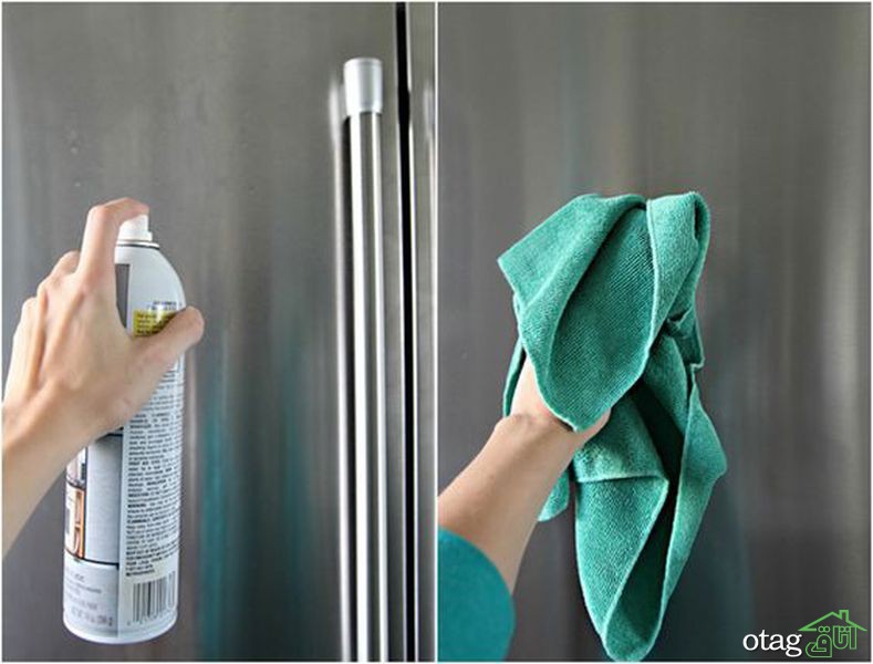 چطور یخچال فریزر و سایر وسایل برقی آشپزخانه را تمیز کنیم؟