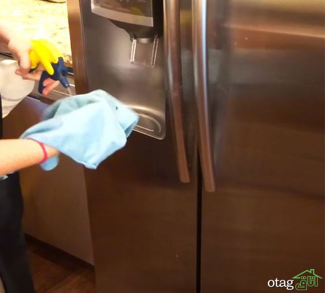 چطور یخچال فریزر و سایر وسایل برقی آشپزخانه را تمیز کنیم؟