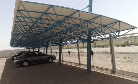 سایبان ماشین (سقف پارکینگ) و بارانگیر