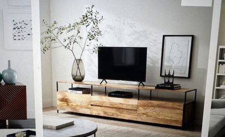 انتخاب دکوری‌های مناسب کنار تلویزیون