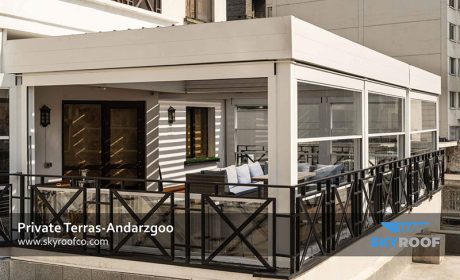 سقف جمع شونده: دنیایی از امکانات در فضای باز