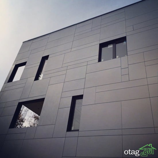 جدیدترین نماهای خشک ساختمانی