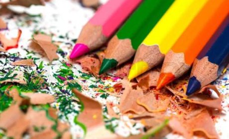 ایده‌های خلاقانه نقاشی با خرده تراش مداد رنگی
