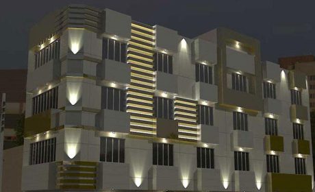 روشنایی ساختمان مسکونی