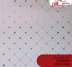 تایل PVC لوزی بزرگ با طراحی کلاسیک و سطح صاف