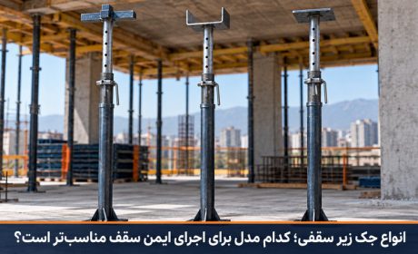 انواع جک زیر سقفی؛ راهنمای انتخاب مدل مناسب پروژه