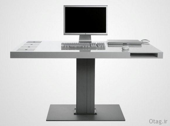 راهنمای انتخاب مدل میز کامپیوتر های طرح کوچک و بزرگ مدرن / عکس