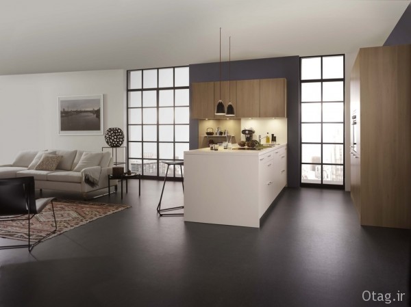 عکس و طراحی کابینت آشپزخانه مدرن در رنگ های مختلف
