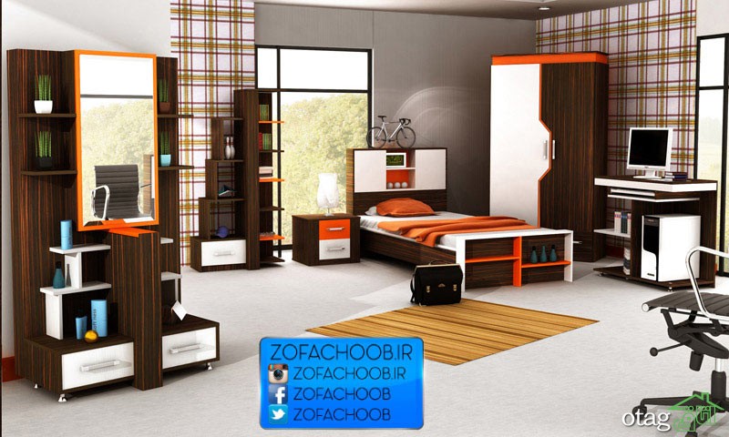قیمت 68 مدل سرویس خواب نوجوان + آدرس خرید - تخت خواب نوجوان [جدید و مدرن]