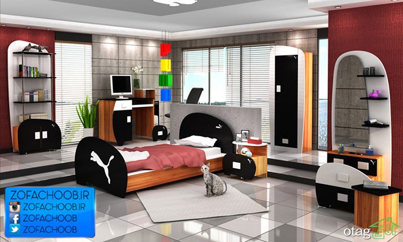 قیمت 68 مدل سرویس خواب نوجوان + آدرس خرید - تخت خواب نوجوان [جدید و مدرن]
