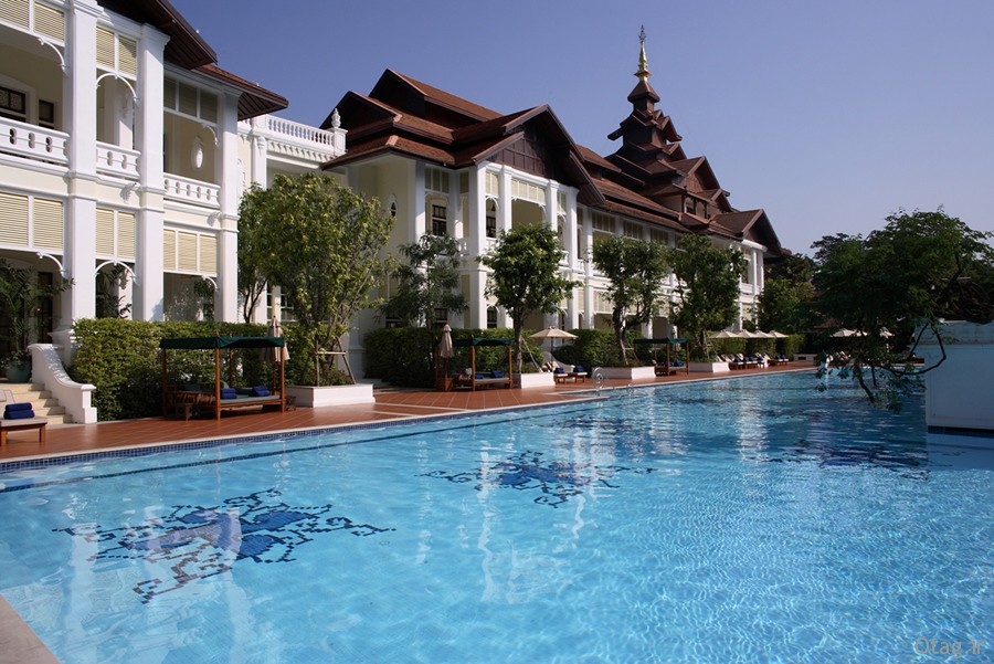 بررسی دکوراسیون و طراحی داخلی هتل زیبای ماندارین در تایلند / عکس