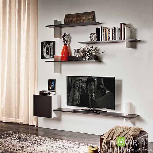 26 مدل قفسه کتاب [ مدرن ] برای اتاق نشیمن و اتاق خواب سال 1400