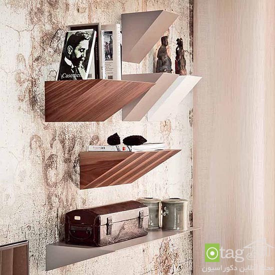 26 مدل قفسه کتاب [ مدرن ] برای اتاق نشیمن و اتاق خواب سال 1400