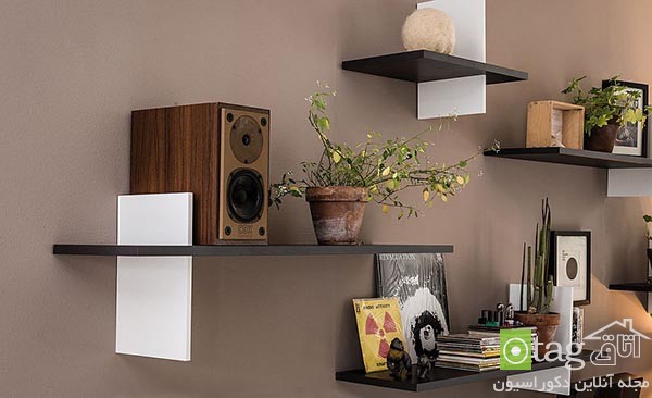 26 مدل قفسه کتاب [ مدرن ] برای اتاق نشیمن و اتاق خواب سال 1400
