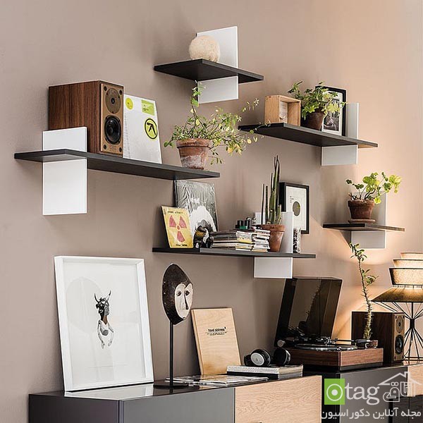 26 مدل قفسه کتاب [ مدرن ] برای اتاق نشیمن و اتاق خواب سال 1400