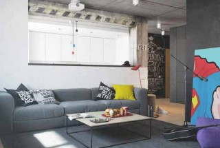 طراحی خلاقانه نمای داخلی آپارتمان مدرن