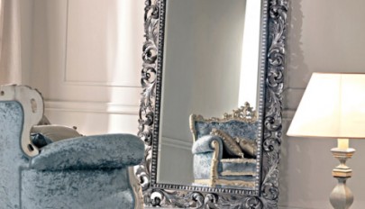 مدل آینه های زینتی شیک و زیبا در دکوراسیون نشیمن و اتاق خواب