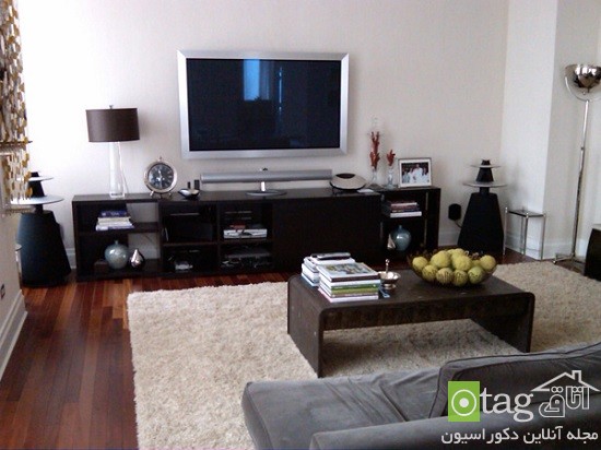 مدل های جدید ست میز تلویزیون و تزیینات اتاق نشیمن مدل های جدید ست میز تلویزیون و تزیینات اتاق نشیمن