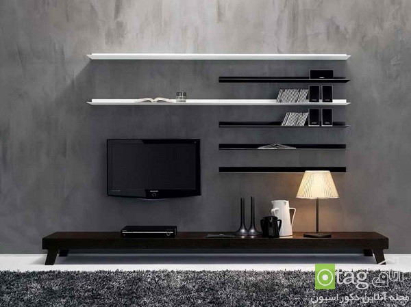 مدل های جدید ست میز تلویزیون و تزیینات اتاق نشیمن مدل های جدید ست میز تلویزیون و تزیینات اتاق نشیمن