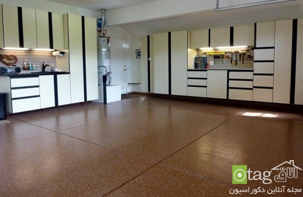 مدل کفپوش پارکینگ خانه و گاراژ با طراحی بسیار شیک و زیبا