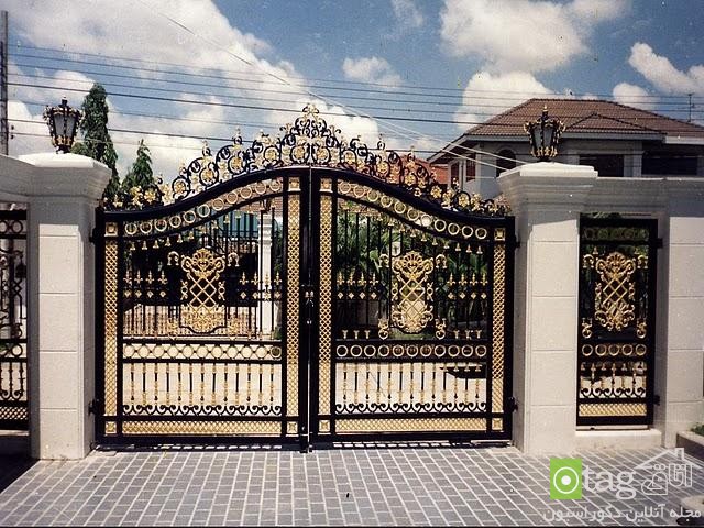 مدل های جدید درب ورودی ساختمان در طرح های فلزی و چوبی مدل های جدید درب ورودی ساختمان در طرح های فلزی و چوبی