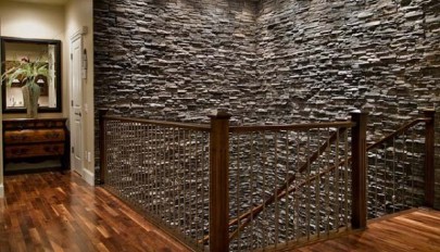 تزئین دیوار دکوراسیون داخلی منزل با دیوارپوش سنگی دکوراتیو