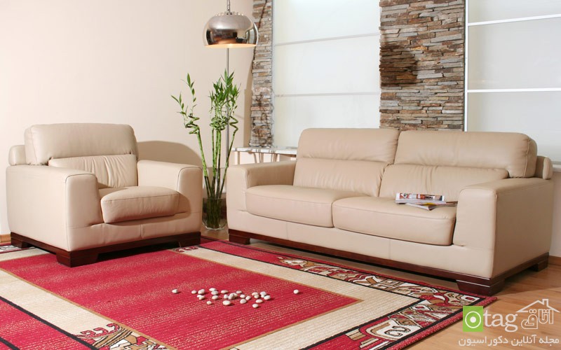 مدل قالی و فرش اتاق نشیمن و پذیرایی در طرح های مدرن و کلاسیک