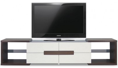 میز تلویزیون LCD مدرن در دکوراسیون نشیمن های شیک و زیبا