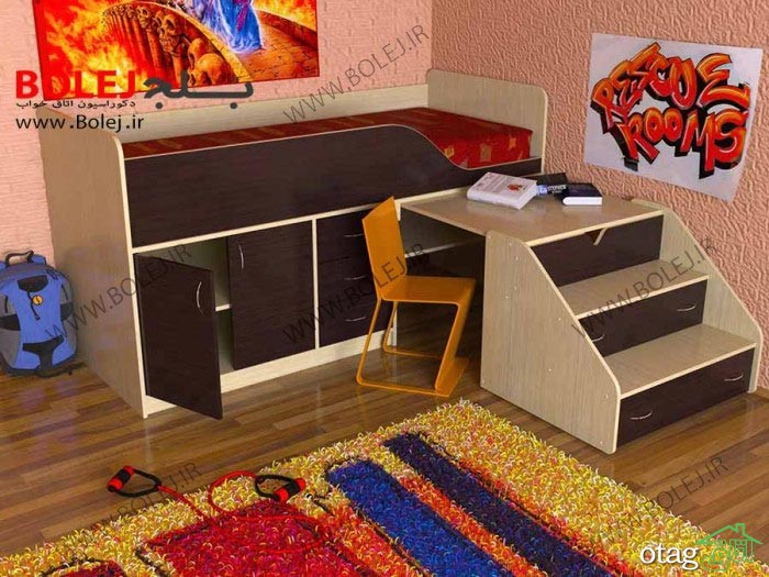 قیمت 68 مدل سرویس خواب نوجوان + آدرس خرید - تخت خواب نوجوان [جدید و مدرن]