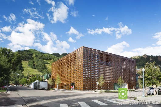آشنایی با زیباترین مدل های نمای چوبی ساختمان در سال 2014