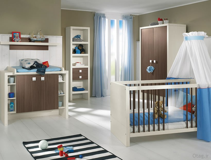 مدل های جدید تخت خواب نوزاد در دکوراسیون های شیک اتاق خواب