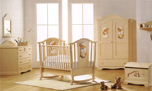 مدل سیسمونی اتاق نوزاد در طرح و رنگ های شاد مناسب پسر و دختر
