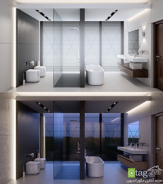 مدل های وان حمام مخصوص دکوراسیون های لوکس در طرح های متنوع