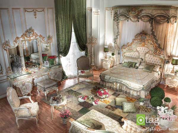 مدل تخت خواب تاج دار شیک و زیبا 2015 مدل تخت خواب تاج دار شیک و زیبا 2015
