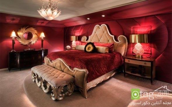 مدل اتاق خواب عروس با چیدمانی عاشقانه و رمانتیک / عکس