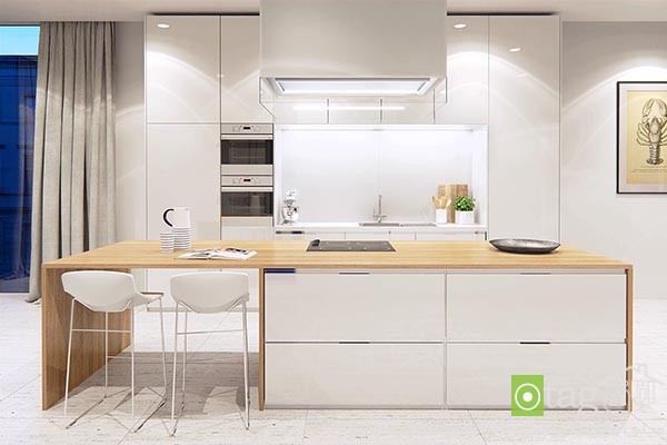 36 مدل کابینت سفید و چوبی آشپزخانه مدرن [در سال جدید]