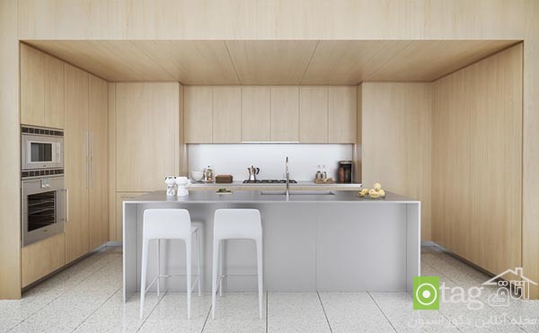 36 مدل کابینت سفید و چوبی آشپزخانه مدرن [در سال جدید]