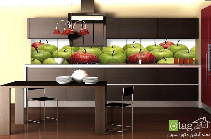 مدل کاشی آشپزخانه در طرح و رنگ های مختلف و بسیار شیک