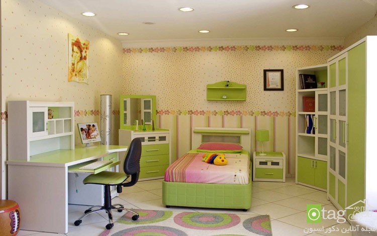 دکوراسیون و جدیدترین مدل اتاق کودک پسر و دختر / عکس