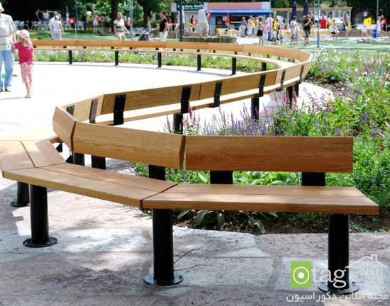 زیباترین نمونه های مبلمان شهری در مکان های عمومی و پارک ها
