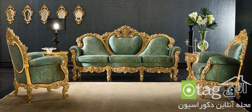 مبل سلطنتی جدید مناسب دکوراسیون های [ فوق لوکس و مجلل ]