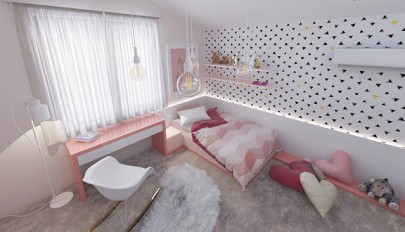 دکوراسیون خلاقانه اتاق کودک با طراحی جالب و سرگرم کننده