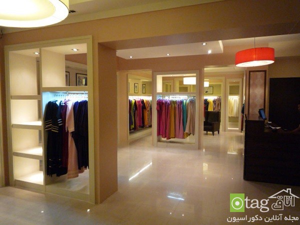نحوه چینش و تزئین دکوراسیون مغازه پوشاک در سال 1400