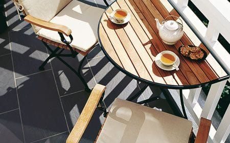37 مدل تزئین دکوراسیون بالکن کوچک زیبا و شیک [در سال جدید]