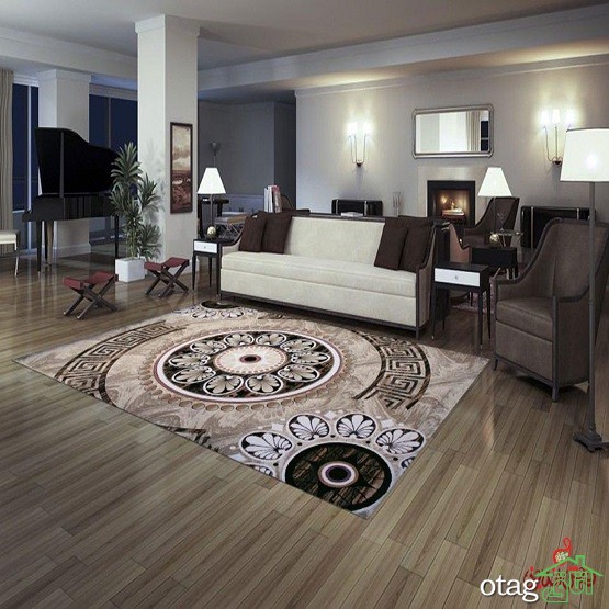 32 مدل فرش و قالی اتاق نشیمن و پذیرایی [مدرن - کلاسیک - جدید - شیک]