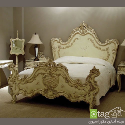 طراحی اتاق خواب به سبک فرانسوی با دکوراسیونی لوکس و زیبا