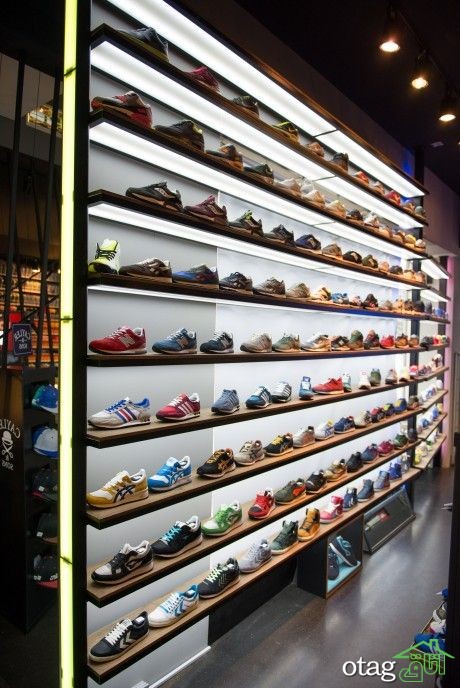 38 مدل دکوراسیون فروشگاه کفش بسیار شیک و بی نظیر[در سال 2021]
